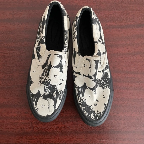 Sold Out Uniqlo x Andy Warhol Canvas Slip Ons Sneaker Shoes - Picture 5 of 8